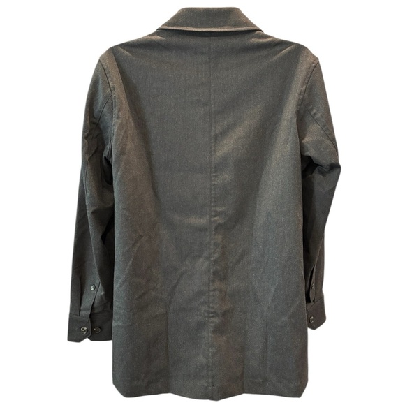 Hart Schaffner Marx Wool Blend Shirt Jacket Overshirt Shacket Gray Men’s Size M - Picture 8 of 8